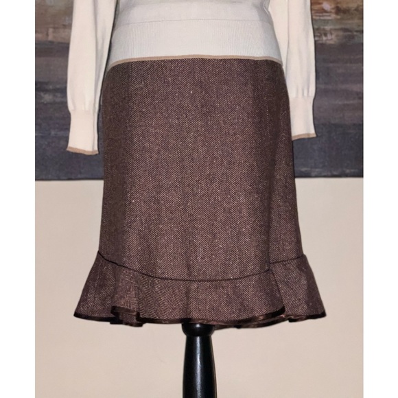 Gap herringbone skirt - Picture 3 of 15